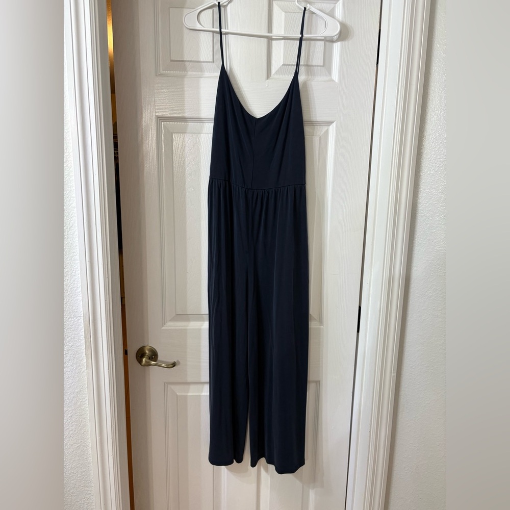 Navy Jumpsuit - Rokoko View 4